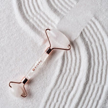 Load image into Gallery viewer, White Quartz Facial Roller
