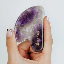 Load image into Gallery viewer, Amethyst Gua Sha