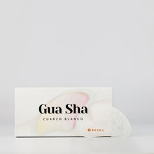 Load image into Gallery viewer, White Quartz Gua Sha
