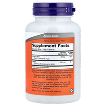 Load image into Gallery viewer, Now Gaba 500mg - 100 Cap