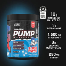 Load image into Gallery viewer, ABE Pump Stim-Free Pre-Workout Slush Puppie Flavour - 500g