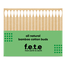 Load image into Gallery viewer, Bamboo Cotton Buds - 100 pack
