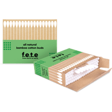 Load image into Gallery viewer, Bamboo Cotton Buds - 100 pack