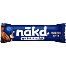 Load image into Gallery viewer, Nakd Blueberry Muffin Raw Fruit & Nut Bar 35g