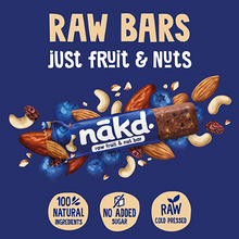 Load image into Gallery viewer, Nakd Blueberry Muffin Raw Fruit & Nut Bar 35g