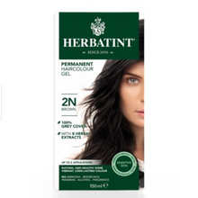 Load image into Gallery viewer, Herbatint Herbal Natural Hair Colour Dye Brown 2N 150ml
