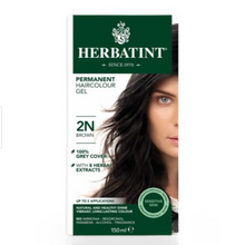 Load image into Gallery viewer, Herbatint Herbal Natural Hair Colour Dye Brown 2N 150ml
