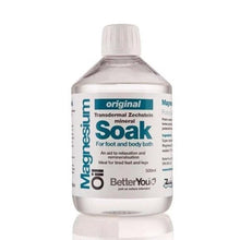 Load image into Gallery viewer, BetterYou Magnesium Oil Transdermal Soak 500ml