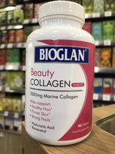 Load image into Gallery viewer, Bioglan Beauty Collagen 2500 mg Marine Collagen 90 tablets