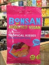 Load image into Gallery viewer, Bonsan Organic Tropical Kisses Vegan Fruit Gums 50g