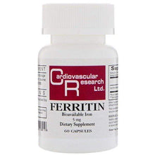 Load image into Gallery viewer, Cardiovascular Research Ltd Default Ferritin 5mg 60 Caps
