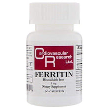 Load image into Gallery viewer, Cardiovascular Research Ltd Default Ferritin 5mg 60 Caps