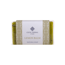 Load image into Gallery viewer, Celtic Herbal Lemon Balm Soap 100g - Handmade Natural Soap Bar