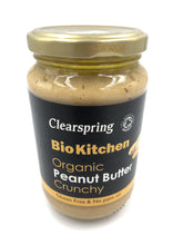 Load image into Gallery viewer, Clearspring Default Bio Kitchen Organic Peanut Butter - Crunchy 350g