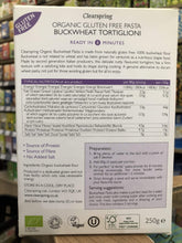 Load image into Gallery viewer, Clearspring Default Organic Gluten Free Buckwheat Pasta - Tortiglioni