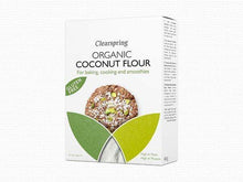 Load image into Gallery viewer, Clearspring Organic Gluten Free Coconut Flour - 400g
