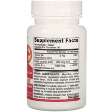 Load image into Gallery viewer, Deva Vegan B12 with Folic Acid & B6, 90 Tablets
