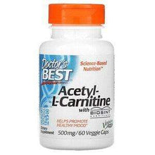 Load image into Gallery viewer, Doctors Best Acetyl-L-Carnitine 500mg 60 Veggie Caps