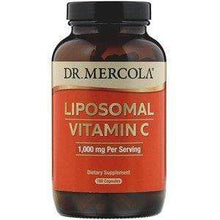 Load image into Gallery viewer, Dr Mercola Liposomal Vitamin C, 1,000mg 180 caps