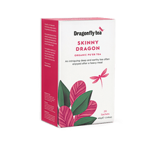 Load image into Gallery viewer, Dragonfly Tea Skinny Dragon Pu'er 20 sachets