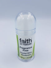 Load image into Gallery viewer, Faith In Nature Default Faith in Nature Fragrance Free Crystal Stick Deodorant 100gr