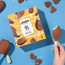Load image into Gallery viewer, Jude's Low Calories Mini Sticks Salted Caramel 6 Pack