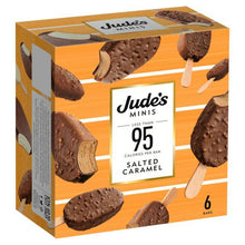 Load image into Gallery viewer, Jude's Low Calories Mini Sticks Salted Caramel 6 Pack