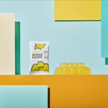Load image into Gallery viewer, Just Wholefoods Vegan Lemon Jelly 85g