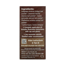 Load image into Gallery viewer, Light mountain natural Default Natural Hair Color & Conditioner, Medium Brown 113g