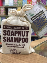 Load image into Gallery viewer, Living Naturally Coconutty Soapnut Shampoo 90g