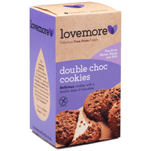 Load image into Gallery viewer, Lovemore Double Chocolate Chip Cookies 150g