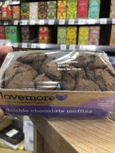 Load image into Gallery viewer, Lovemore Double Chocolate Muffins 160g