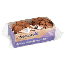 Load image into Gallery viewer, Lovemore Double Chocolate Muffins 160g