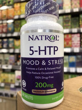 Load image into Gallery viewer, Natrol 5 HTP 200mg 30 tablets