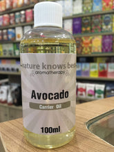 Load image into Gallery viewer, Nature Knows Best Avocado Carrier Oil 100ml