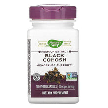 Load image into Gallery viewer, Nature’s Way Black Cohosh, 40 mg, 120 Vegan Capsules
