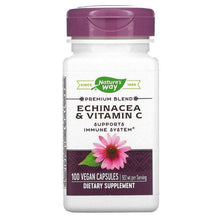 Load image into Gallery viewer, Nature's Way Default Echinacea & Vitamin C 100 capsules