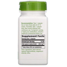 Load image into Gallery viewer, Nature's way Default Vitex Fruit, 400 mg, 100 Vegan Capsules