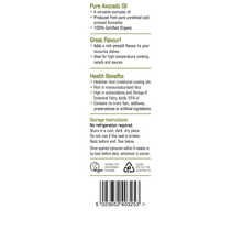 Load image into Gallery viewer, Organic Avocado Oil 250ml