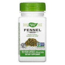 Load image into Gallery viewer, Natures Way Default Fennel Seed 100 Veg Capsules 480mg
