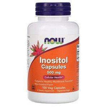Load image into Gallery viewer, Now Default Inositol Capsules, 500mg, 100 veg caps