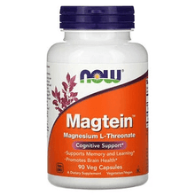 Load image into Gallery viewer, Now Default Magtein, Magnesium L-Threonate, 90 Veg Capsules