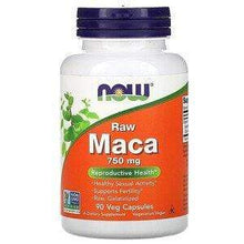 Load image into Gallery viewer, Now Default Raw Maca 750mg 90 Vcaps