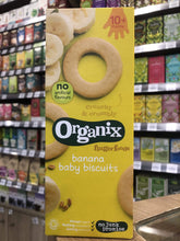 Load image into Gallery viewer, Organix Banana baby biscuits 54g