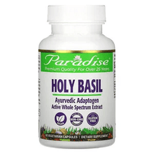 Load image into Gallery viewer, Paradise Herbs Holy Basil, 60 Vegetarian Capsules