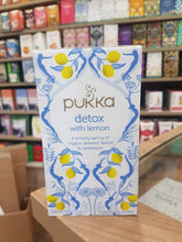 Load image into Gallery viewer, Pukka Detox with Lemon Tea 20 Bags