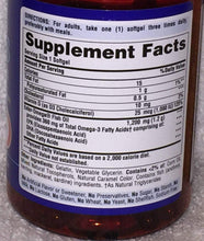 Load image into Gallery viewer, Puritan’s Pride Omega-3 Fish Oil 1200mg Plus Vitamin D3 25mcg 90 Softgels
