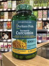 Load image into Gallery viewer, Puritans Pride Default Turmeric Curcumin 1000mg 120 caps