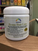 Load image into Gallery viewer, Rainbow Henna Hair Color&Conditioner Black