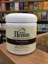 Load image into Gallery viewer, Rainbow Henna Hair Color&Conditioner Dark Brown